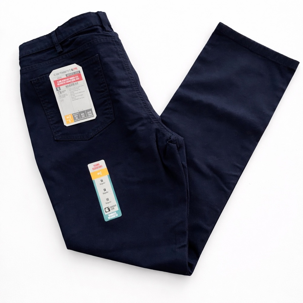 CARHARTT FR Canvas Cargo Pants. Womans Size 14 NWT